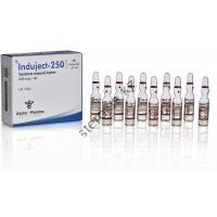 Induject (Сустанон) Alpha Pharma 10 ампул по 1мл (1амп 250 мг)