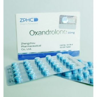 Оксандролон ZPHC (Oxandrolone) 50 таблеток (1таб 20 мг) - Павлодар