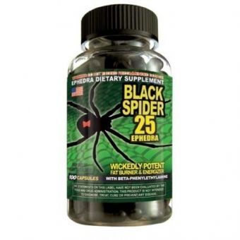 Жиросжигатель Black Spider 25 (100 капсул) - Павлодар