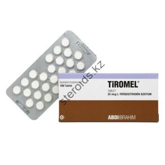 Лиотиронин Tiromel 1 таблетка 25мкг (100 таблеток) - Павлодар