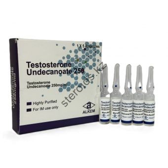Тестостерон Ундеканоат Alkem 5 ампул по 1мл (1амп 250 мг) - Павлодар