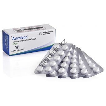 Astralean (Кленбутерол) Alpha Pharma 50 таблеток (1таб 40 мкг) - Павлодар