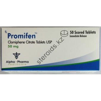 Promifen (Кломид) Alpha Pharma 50 таблеток (1таб 50 мг) - Павлодар