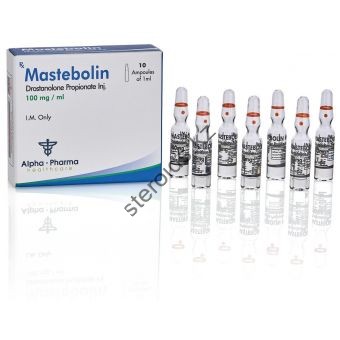 Mastebolin (Мастерон) Alpha Pharma 10 ампул по 1мл (1амп 100 мг) - Павлодар