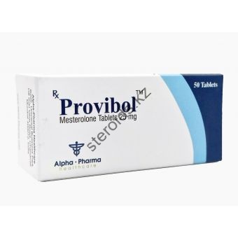 Provibol (Провирон, Местеролон) Alpha Pharma 50 таблеток (1таб 25 мг) - Павлодар