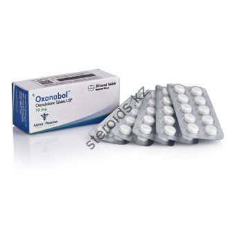 Oxanabol (Оксандролон, Анавар) Alpha Pharma 50 таблеток (1таб 10 мг) - Павлодар