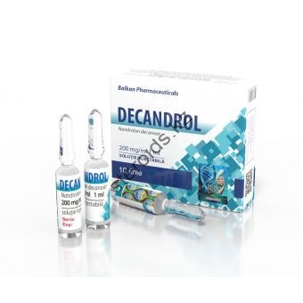 Nandrolone Decanoate (Дека, Нандролон Деканоат) Balkan 10 ампул по 1мл (1амп 200 мг) - Павлодар