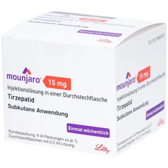 Mounjaro (Tirzepatide) раствор для п/к введ. 4 флакона 0,5 мл по 15 мг - Павлодар