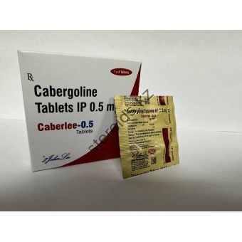 Каберголин Caberlee 4 таблетки (1 таб 0,5мг) - Павлодар