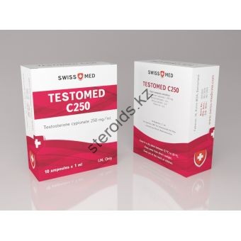 Тестостерон ципионат Swiss Med (Testomed C250) 10 ампул по 1 мл (1 амп 250 мг) - Павлодар