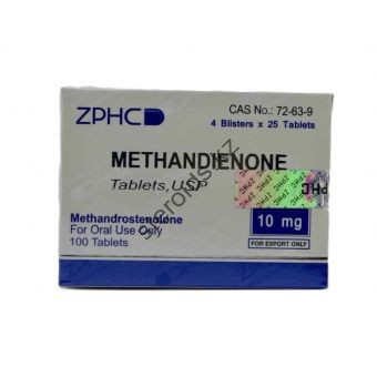 Метан ZPHC (Methandienone) 100 таблеток (1таб 10 мг) - Павлодар