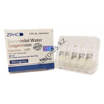 Винстрол ZPHC (Stanozolol Suspension) 10 ампул по 1мл (1амп 50 мг) - Павлодар