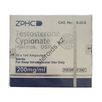 Тестостерон ципионат ZPHC (Testosterone Cypionate) 10 ампул по 1мл (1амп 250 мг) - Павлодар