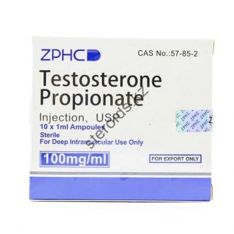Тестостерон пропионат ZPHC (Testosterone Propionate) 10 ампул (1амп 100 мг) - Павлодар