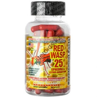 Жиросжигатель Cloma Pharma Red Wasp 25 (75 капсул) - Павлодар